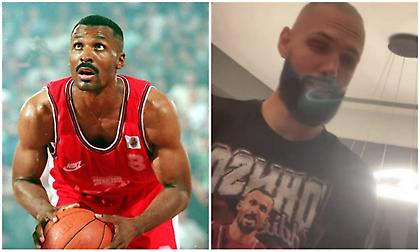 Η αντίδραση του Έντι Τζόνσον στην μπλούζα του Φουρνιέ με τη μορφή του