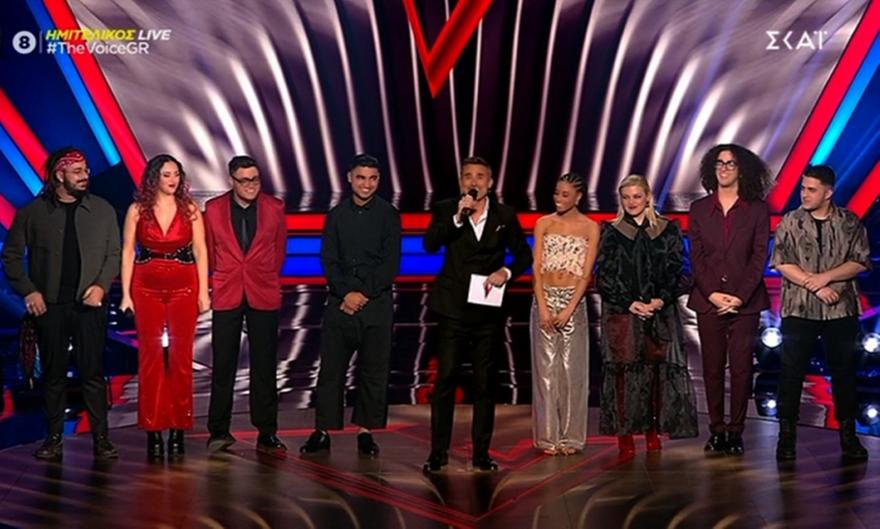 The Voice: Αυτοί είναι οι 8 που πήραν το «χρυσό» εισιτήριο για τον τελικό