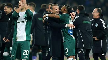 Παναθηναϊκός-ΑΕΚ 1-0: Πανηγύρισαν με τραπ οι «πράσινοι» στα αποδυτήρια