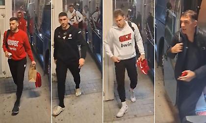 Η άφιξη του Ολυμπιακού στο ΟΑΚΑ για το μεγάλο ντέρμπι με τον Παναθηναϊκό - Έφτασε μόνος του στο γήπεδο ο Μήτογλου