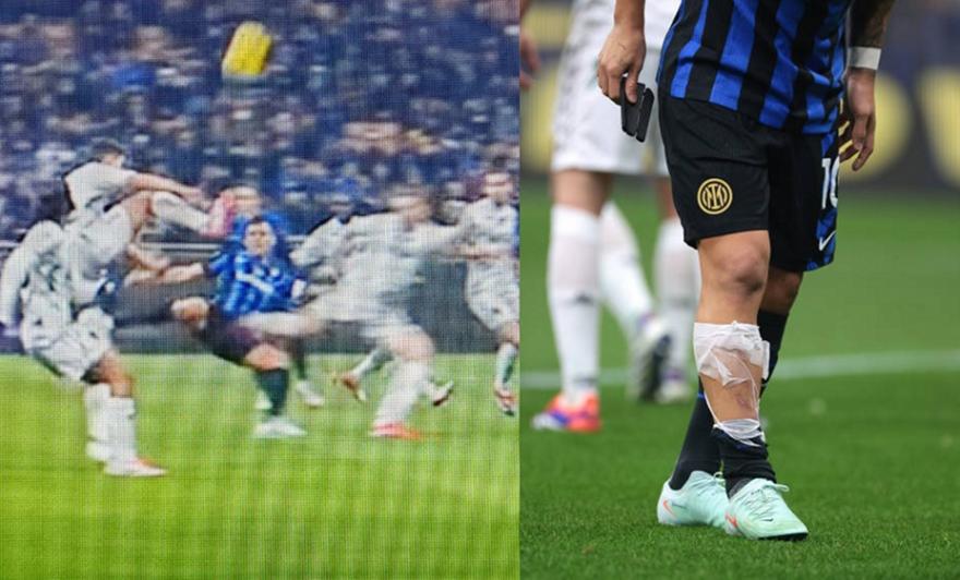 Ίντερ: Η απίστευτη καρατιά που δεν δόθηκε πέναλτι στον Λαουτάρο