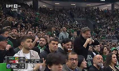 Στο ΟΑΚΑ ο Τσέριν, παρακολουθεί από κοντά το μπασκετικό ντέρμπι των «αιωνίων»