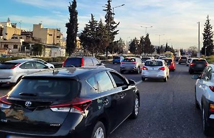 Στο «κόκκινο» ο Κηφισός από τη Λεωφόρο Αθηνών προς Αχαρνών - Σε ποιους δρόμους του λεκανοπεδίου είναι αυξημένη η κίνηση