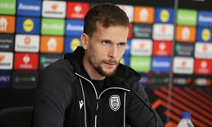 Κεντζιόρα: «Όλα ξεκινούν από την άμυνα, θα είμαστε έτοιμοι για Σλάβια - Πολύ καλός παίκτης ο Βιετέσκα»