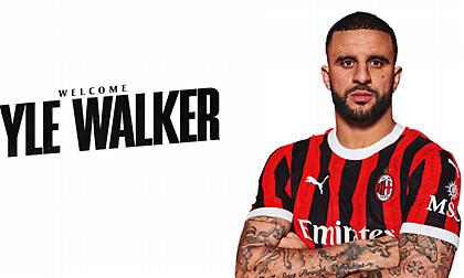 Και επίσημα «ροσονέρο» ο Κάιλ Γουόκερ!