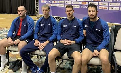 Με «4 στα 4» έκλεισε την πρώτη φάση του Ευρωπαϊκού πινγκ πονγκ η Ελλάδα στους άνδρες