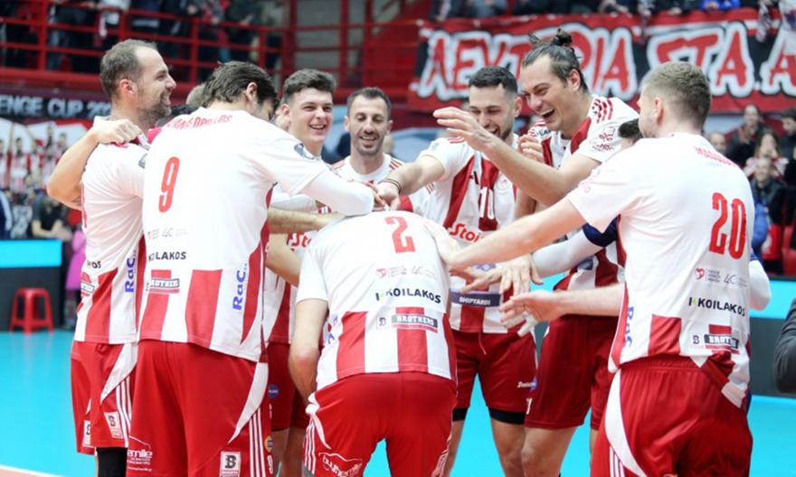 Ολυμπιακός-Άθλος Ορεστιάδας 3-0: Έπιασε κορυφή και περιμένει