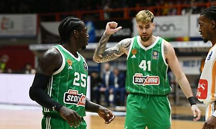 Οι καλύτερες στιγμές από το δύσκολο «διπλό» του Παναθηναϊκού στην Πάτρα