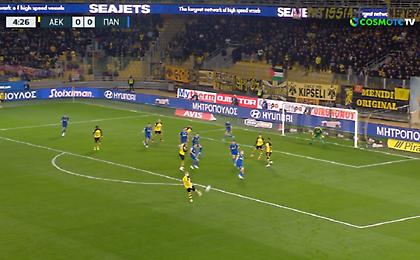 Απείλησε με γεμάτο σουτ του Γιόνσον η ΑΕΚ