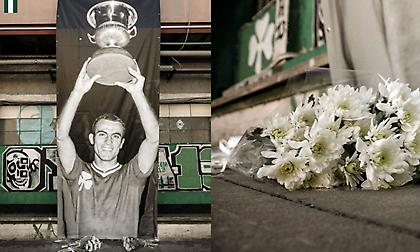 Ο Παναθηναϊκός τιμά τη μνήμη του Δομάζου με ένα πανό του «Στρατηγού» στο γήπεδο της Λεωφόρου