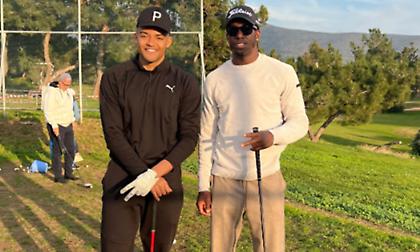 Καραλής και Ναν δοκίμασαν την... τύχη τους στο γκολφ!