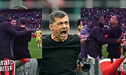 Μίλαν: Παραλίγο να πιαστούν στα χέρια Κονσεϊσάο-Καλάμπρια!