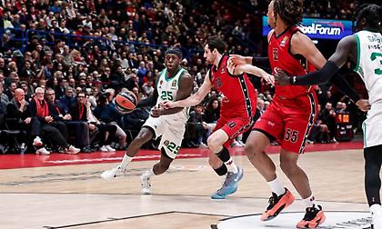 Βαθμολογία Euroleague: Εκτός τετράδας ο Παναθηναϊκός μετά την ήττα στο Μιλάνο