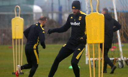 Με Νινγκ, Κέρκεζ η προπόνηση του Άρη