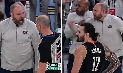 Σκεφτείτε να γινόταν στην Ελλάδα: Η απίστευτη γκάφα διαιτητή στο Γκρίζλις-Ρόκετς