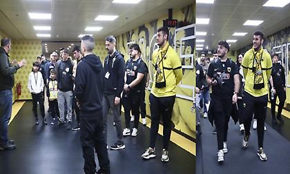 Πλήθος οπαδών της ΑΕΚ στο πρώτο, ιστορικά, tour στην OPAP Arena!