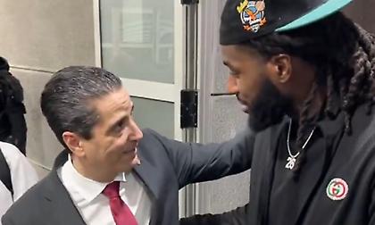 Ο Σφαιρόπουλος συνάντησε τον Λεσόρ και ρωτούσε για τον τραυματισμό του