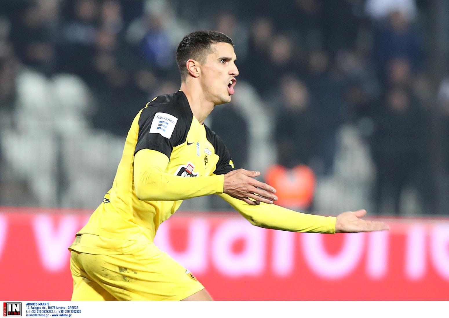 ΑΕΚ: Το γκολ του Λαμέλα για το 1-0 στην Τούμπα