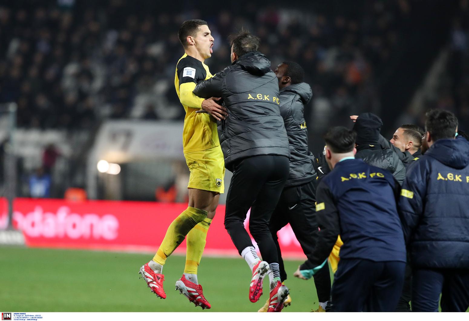 ΑΕΚ: Το γκολ του Λαμέλα για το 1-0 στην Τούμπα