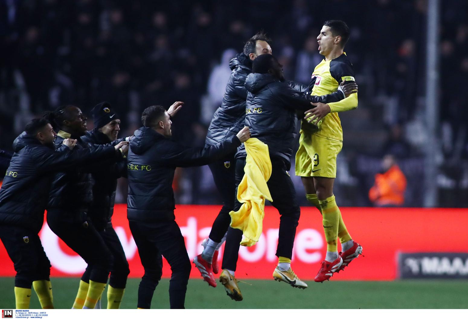 ΑΕΚ: Το γκολ του Λαμέλα για το 1-0 στην Τούμπα