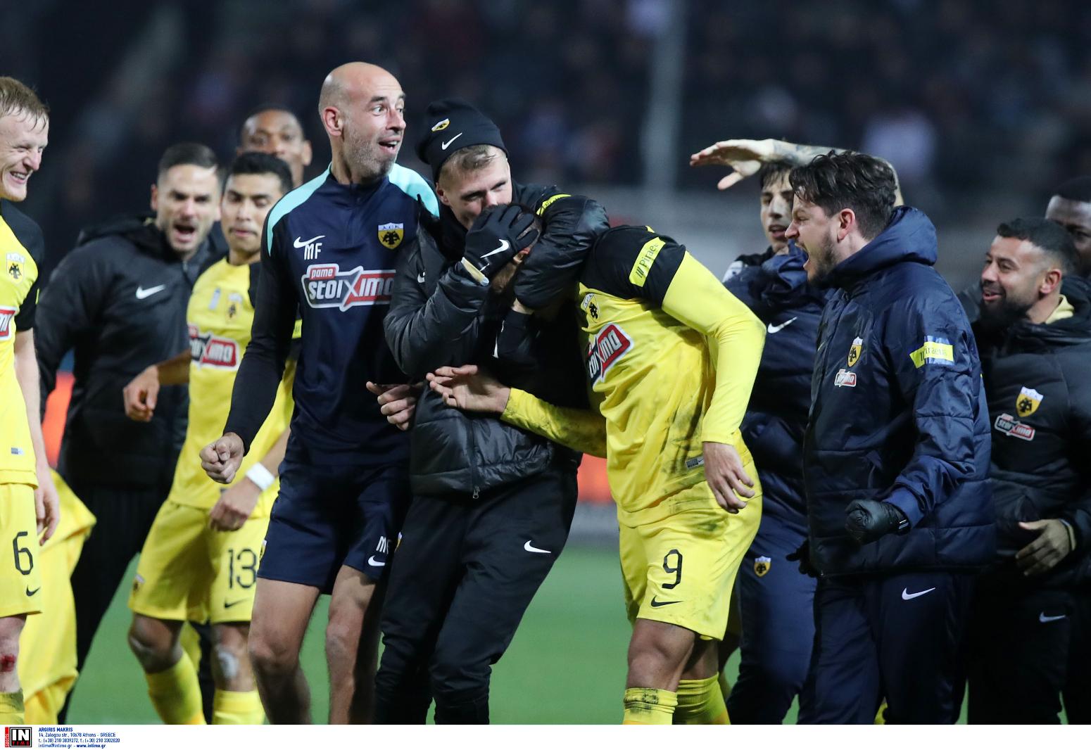 ΑΕΚ: Το γκολ του Λαμέλα για το 1-0 στην Τούμπα