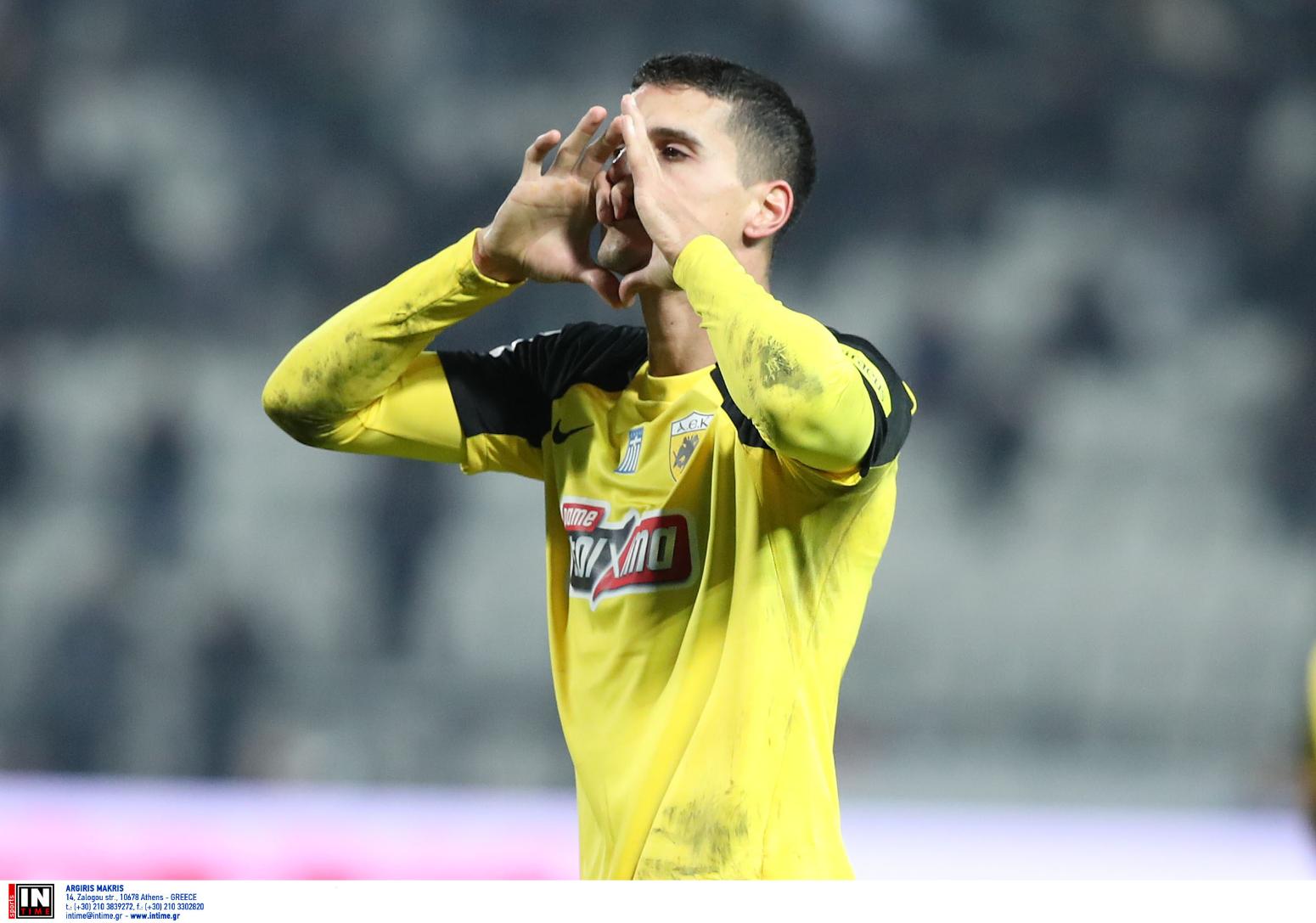 ΑΕΚ: Το γκολ του Λαμέλα για το 1-0 στην Τούμπα