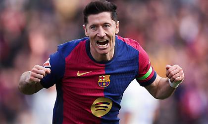 Ξετύλιξε το δώρο της Ρεάλ και με «killer» τον Λεβαντόφσκι πλησίασε την κορυφή η Μπαρτσελόνα!