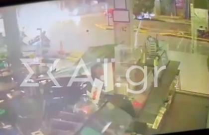 Σοκαριστικό βίντεο ντοκουμέντο από το θανατηφόρο τροχαίο στην Καισαριανή