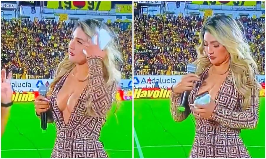 Η παρουσιάστρια που έκανε τους φίλους της Μπαρτσελόνα του Εκουαδόρ να ξεχάσουν το φιάσκο της «Κίτρινης Νύχτας»!