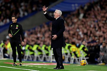 Αντσελότι: «Δεν θέλω να μιλήσω για τον διαιτητή-Ο VAR έδωσε το πέναλτι»