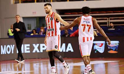 Τα highlights από την εύκολη νίκη του Ολυμπιακού κόντρα στην Καρδίτσα