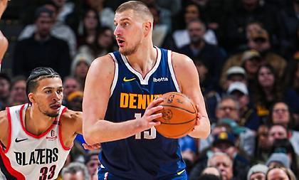 Mε «τριπλό» Γιόκιτς και μυθικό Μάρεϊ λύγισαν τους Μπλέιζερς οι Νάγκετς - Ριφιφί στη Μινεσότα οι Μπακς