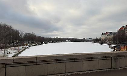 Παναθηναϊκός: Πάγωσαν τα νερά στο Ελσίνκι από το πολικό ψύχος