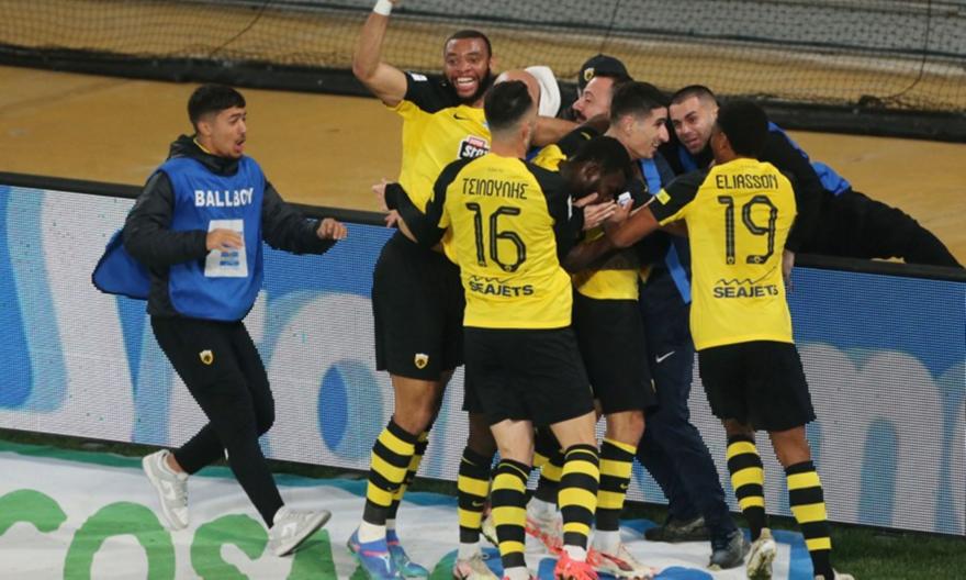 Τα highlights από την αγχωτική νίκη της ΑΕΚ ενάντια στον Ατρόμητο