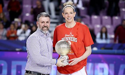 MVP του Κυπέλλου Γυναικών η Ρεμπέκα Τόμπιν