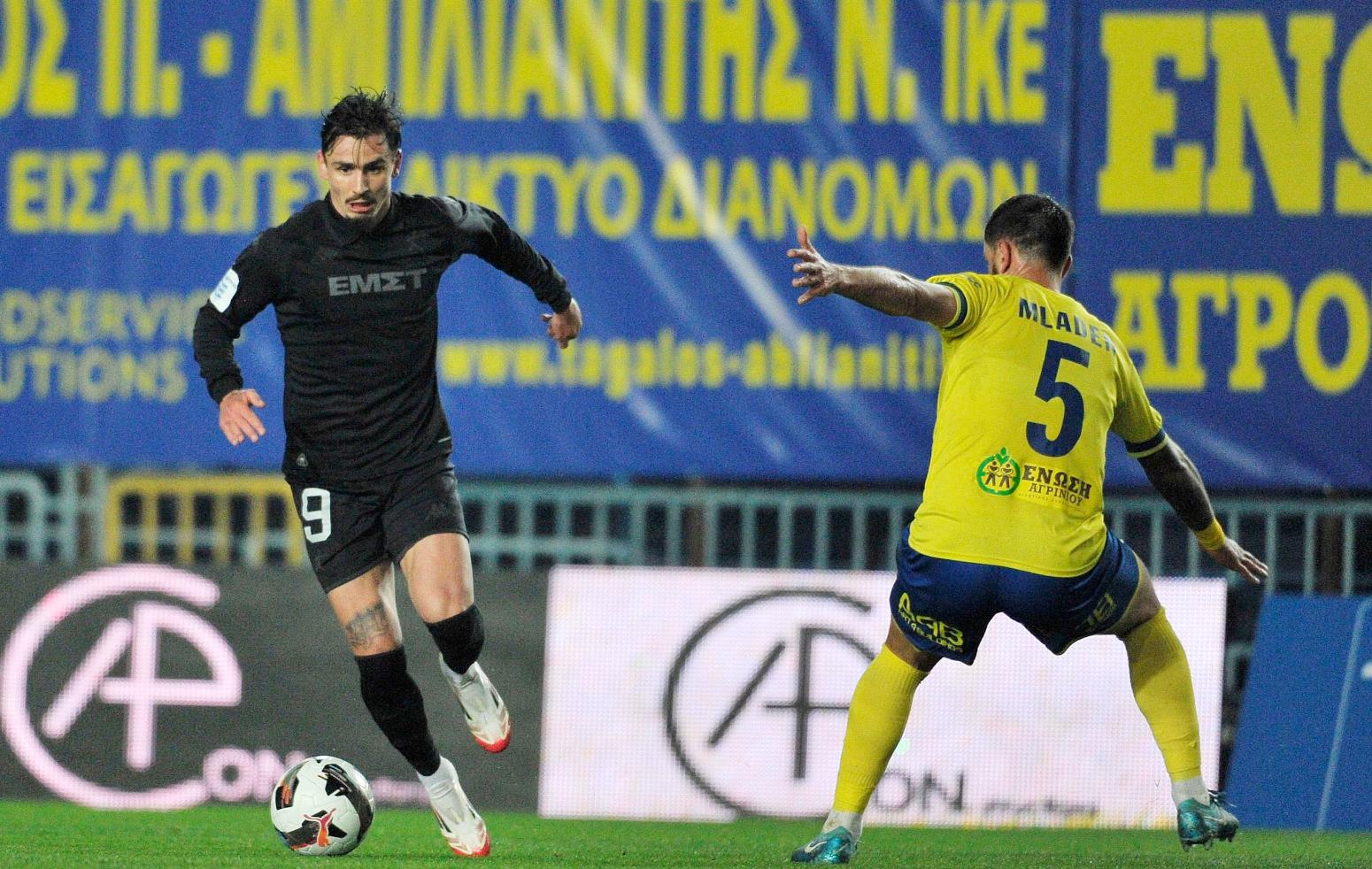 Παναιτωλικός - Athens Kallithea 2-0: Ο Αντρέας Τετέι καθοριστικός