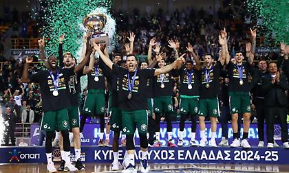 Πράσινο πάρτι στα «Δύο Αοράκια»: Σήκωσε το 21ο Κύπελλο ο Παναθηναϊκός