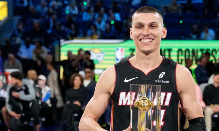 NBA: «Καυτός» Τάιλερ Χίρο, κέρδισε τον διαγωνισμό τριπόντων!