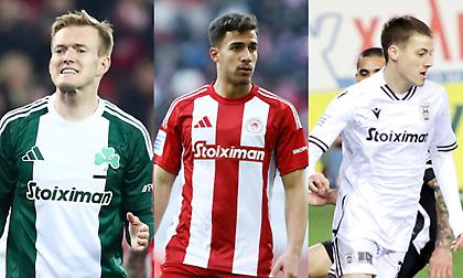 Stoiximan Super League: Ολυμπιακός, Παναθηναϊκός και ΠΑΟΚ στο… κυνήγι της ΑΕΚ