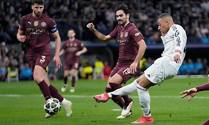 Η ρεβάνς της τιτανομαχίας: Ρεάλ Μαδρίτης-Μάντσεστερ Σίτι 3-0