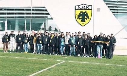 Καλεσμένοι χορηγών της ΑΕΚ στα Σπάτα (video)