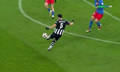 Πήγε να το βάλει από το... σπίτι του ο Μιχαηλίδης, φοβερή απόκρουση του Ταρνοβάνου!