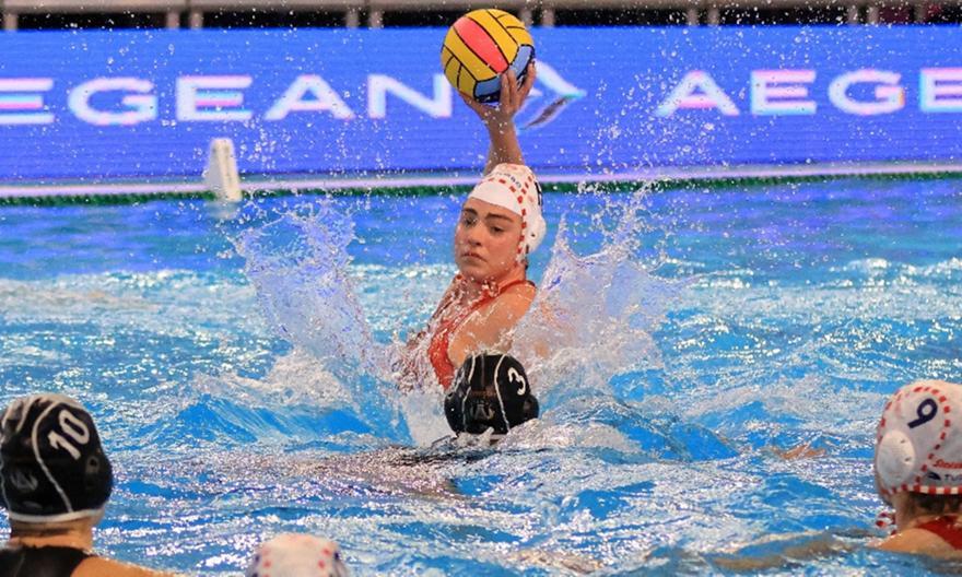 Ο τελικός του Κυπέλλου Ελλάδας πόλο γυναικών: Ολυμπιακός-Βουλιαγμένη (4ο οκτάλεπτο)