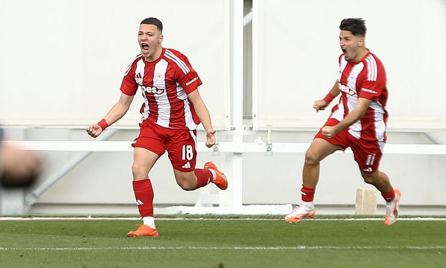 Ολυμπιακός Κ19-ΠΑΟΚ Κ19 1-1: Ισόπαλο το ντέρμπι της Super League Κ19