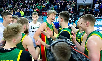 Νίκησε την Εσθονία στο «κύκνειο άσμα» του Κουζμίνσκας κι εξασφάλισε την πρώτη θέση η Λιθουανία