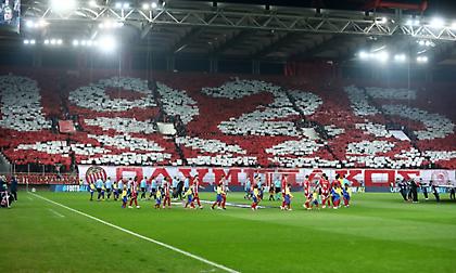 Ιστορικό κορεό σε όλο το Καραϊσκάκη στο Ολυμπιακός-ΟΦΗ - Τα εισιτήρια του ματς εορτασμού των 100 ετών