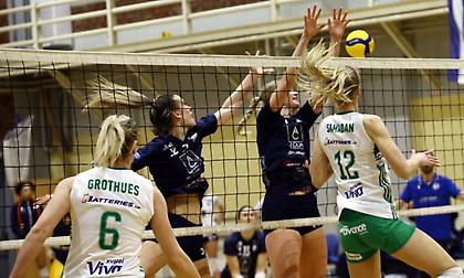 «Πέταξε» εκτός F4 Κυπέλλου βόλεϊ γυναικών τον Παναθηναϊκό ο ΑΟ Θήρας