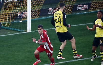 Κυρίαρχος ο Ολυμπιακός στην OPAP Arena, νίκησε τη φοβισμένη ΑΕΚ με Τσικίνιο στο 90’ και αγκάλιασε το πρωτάθλημα