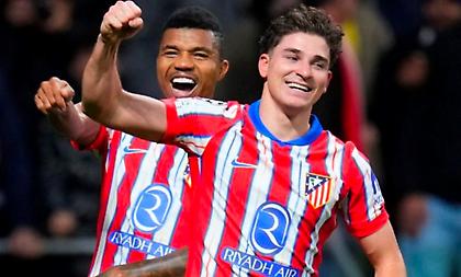 Άλβαρες και... δοκάρια έστειλαν την Ατλέτικο στην κορυφή!