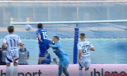 Αποβολή για σοκαριστική καρατιά στο πρόσωπο αντιπάλου στο κροάτικο ντέρμπι της Ντιναμό Ζάγκρεμπ με την Χάιντουκ!